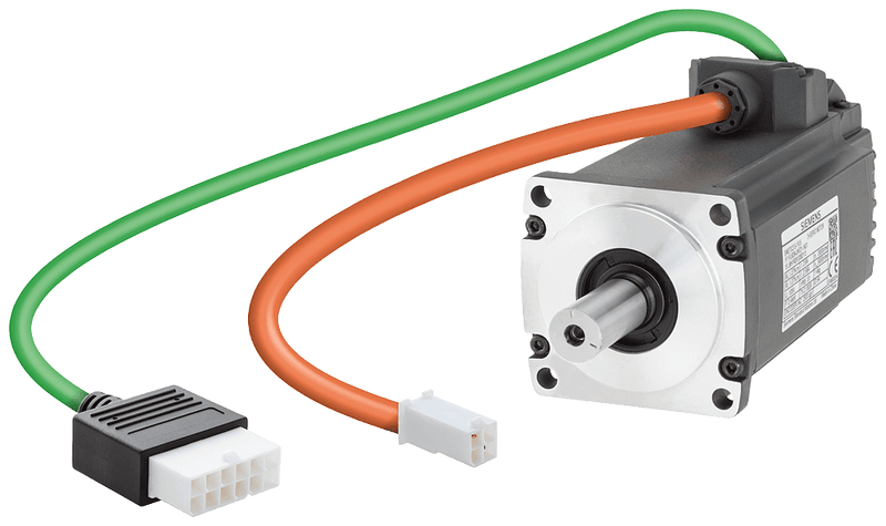 Servomotor 3000Rpm 1,27Nm 0,4Kw Ip65 1FL60342AF211AA1 Siemens