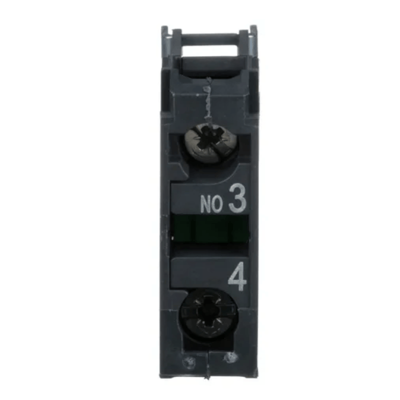 Bloco Contato Preto 600V 1Na Terminal De Fixação De Parafuso ZBE101 Schneider