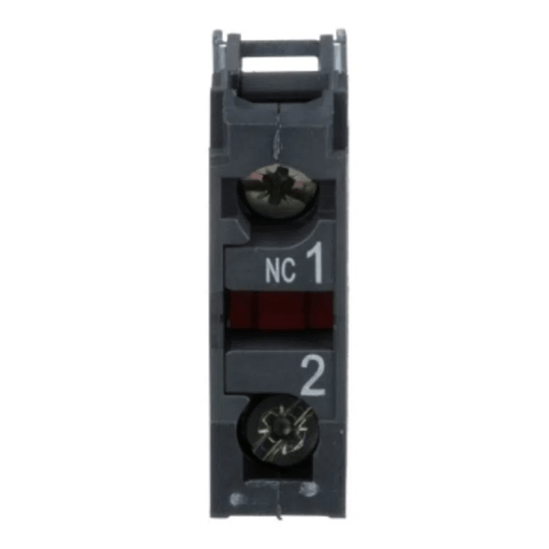 Bloco Contato 600V 1Nf Terminal De Fixação De Parafuso ZBE102 Schneider