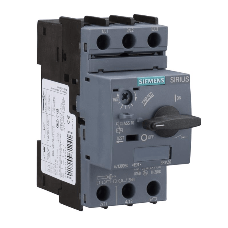 Disjuntor Motor Tripolar 18-25a 55Ka Sirius 3RV20214DA10 Siemens