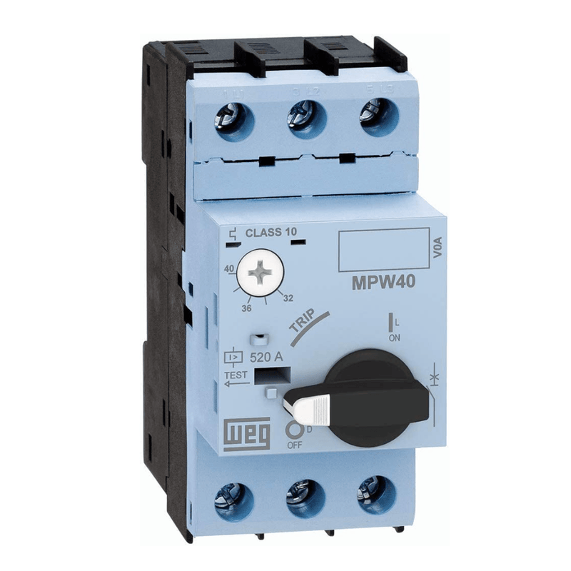 Disjuntor Motor Tripolar 32 40A 100KA MPW40-3-U040 WEG