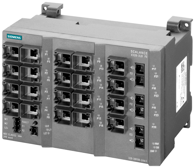 Switch Gerenciador 20P Rj45 6GK53203BF002AA3 Siemens