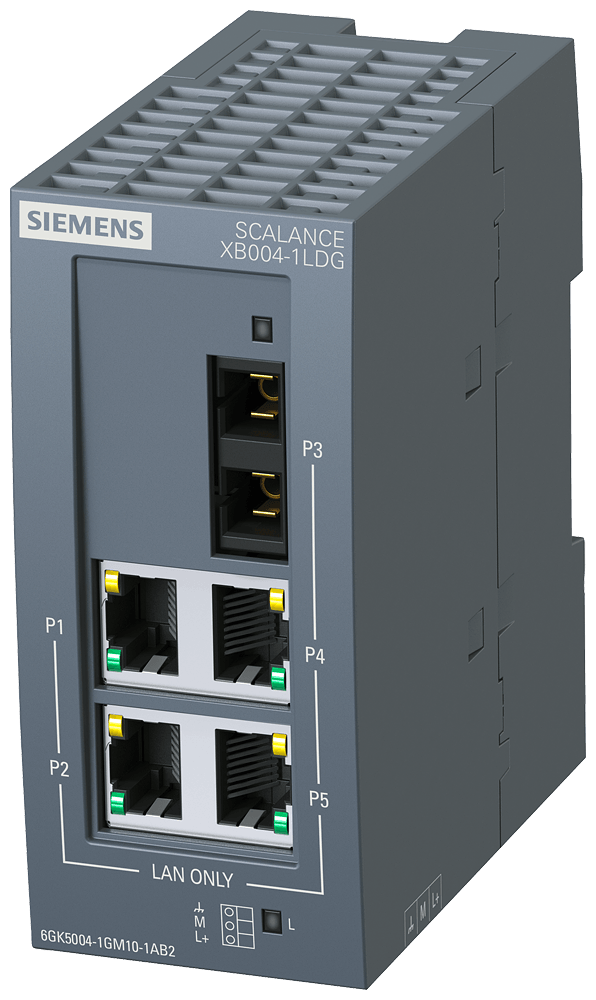 Switch Ethernet 5P Rj45+Fo 6GK50041GM101AB2 Siemens