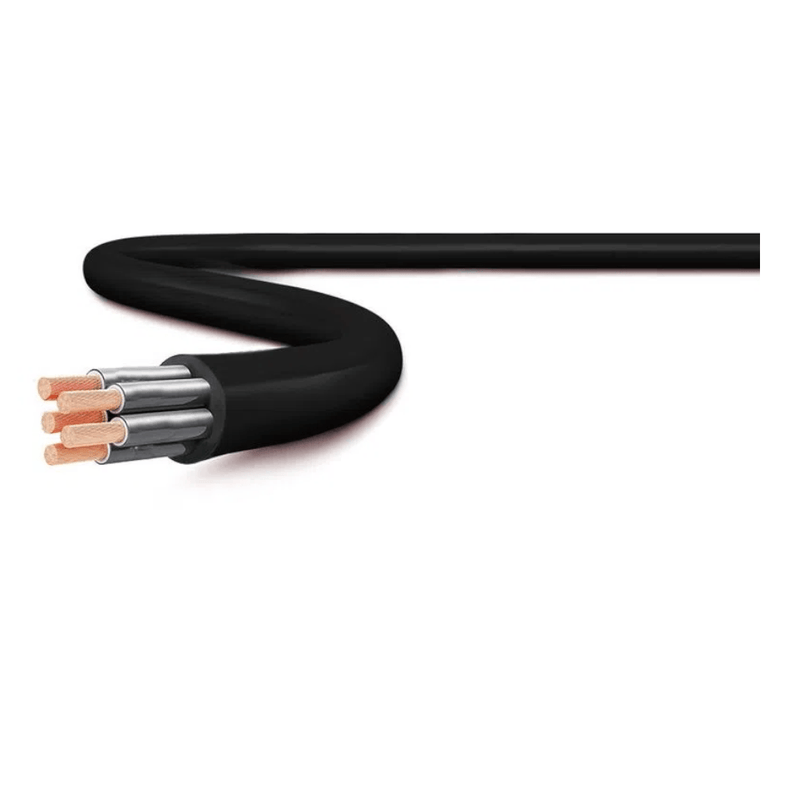 Cabo Controle 500V 70G PVC 5X0,75mm2 Preto 175CMPVCAST105CL5FR Belden Poliron