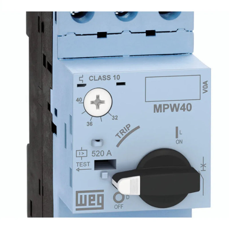 Disjuntor Motor Tripolar 2,5-4A 100KA Mpw403U004 WEG