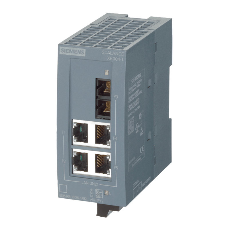 Switch 4 Portas RJ45 6GK50041BF001AB2 Siemens